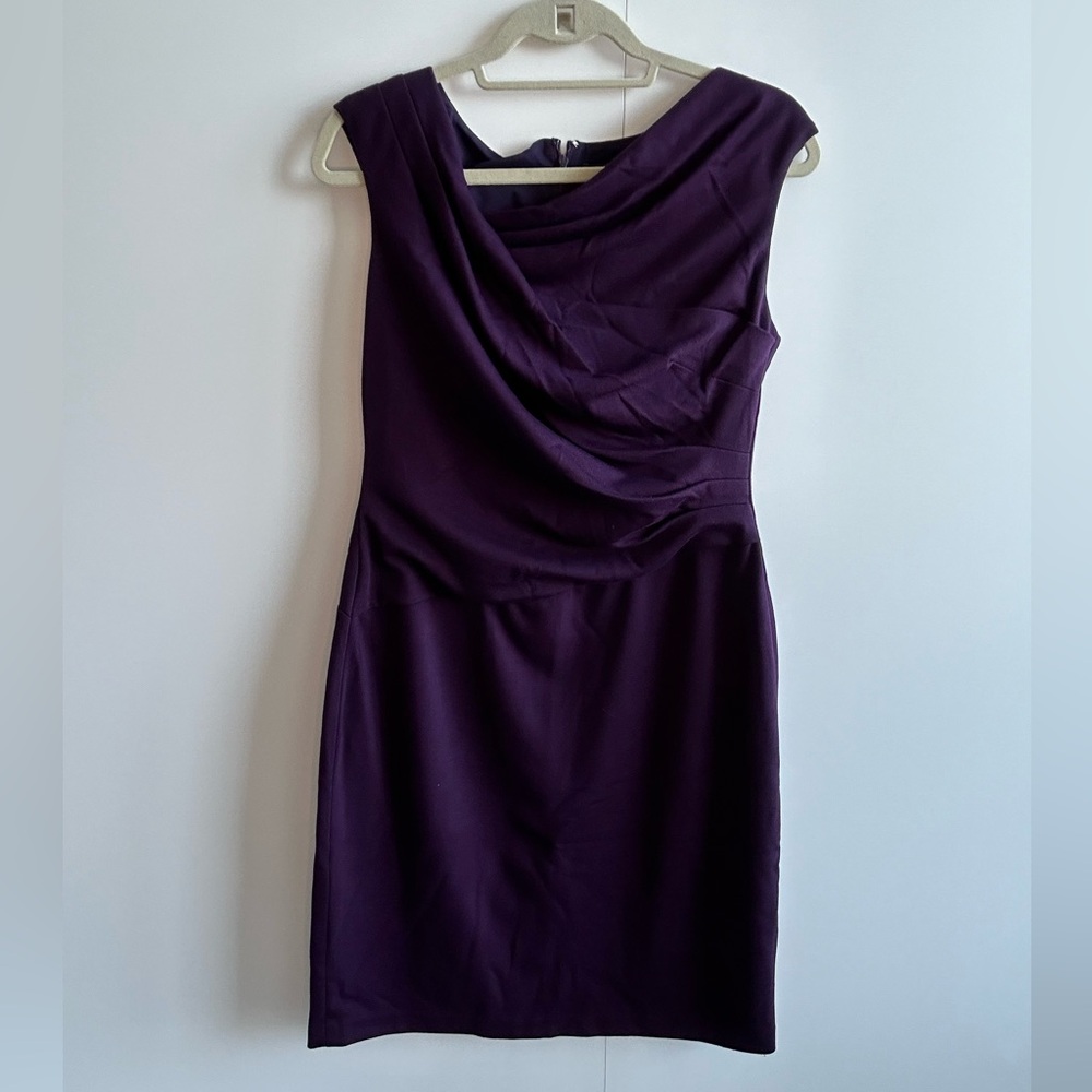 Plum cocktail dress- worn once
